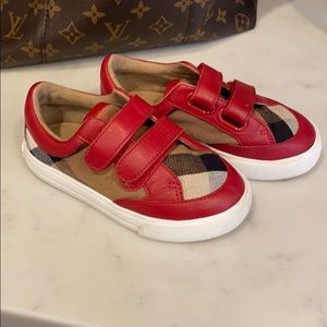 Toddler Burberry sneakers